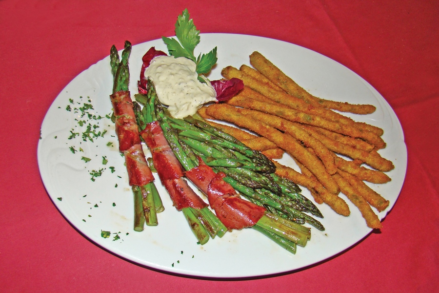 Prodnik Inn Tris of asparagus