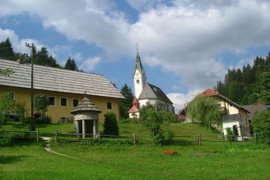 Die Kirche Maria Schnee, Solčava